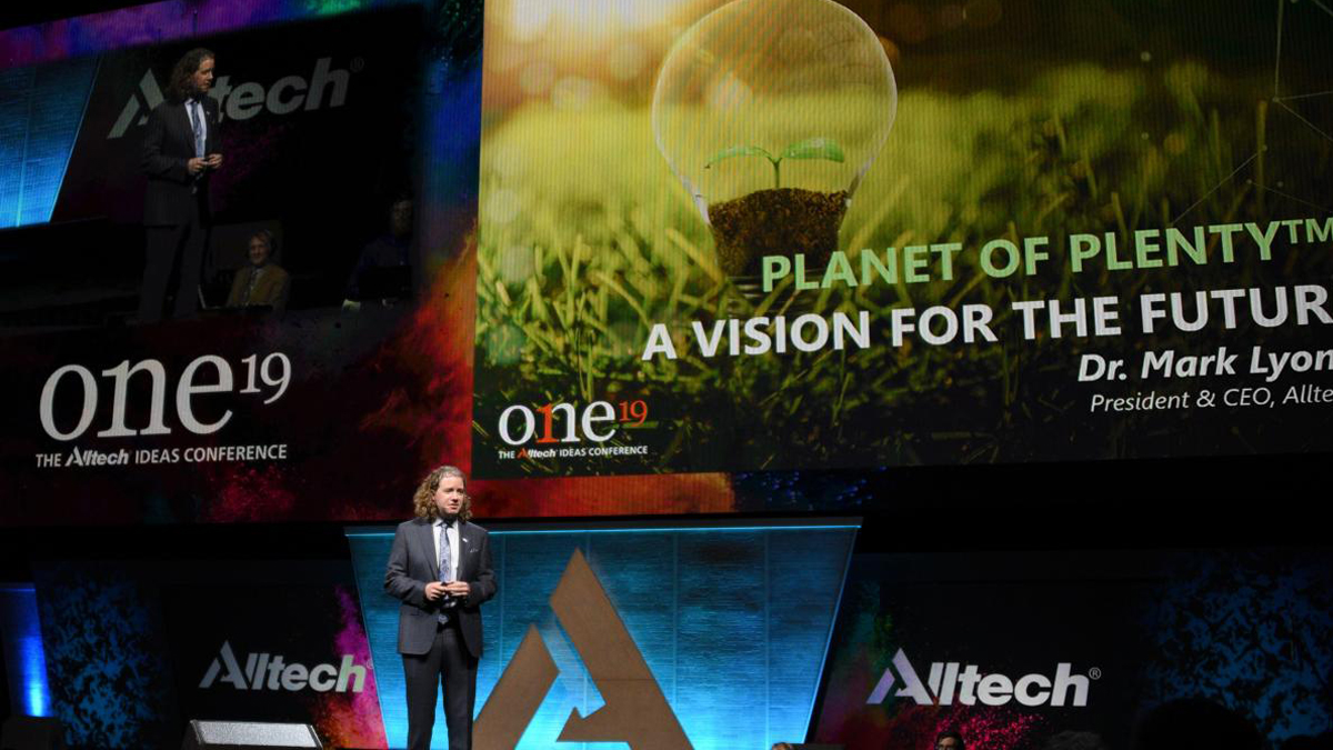 La nueva plataforma Alltech Idea Lab da acceso a un valioso contenido sectorial de ONE: The Alltech Ideas Conference