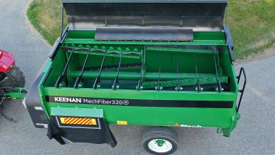 KEENAN MechFiber diet feeder overhead view