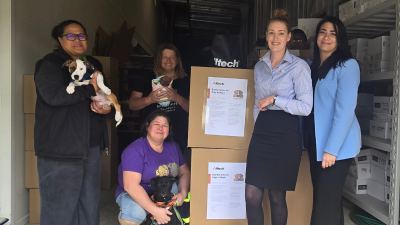 Alltech New Zealand blanket drive nurtures rescue pups